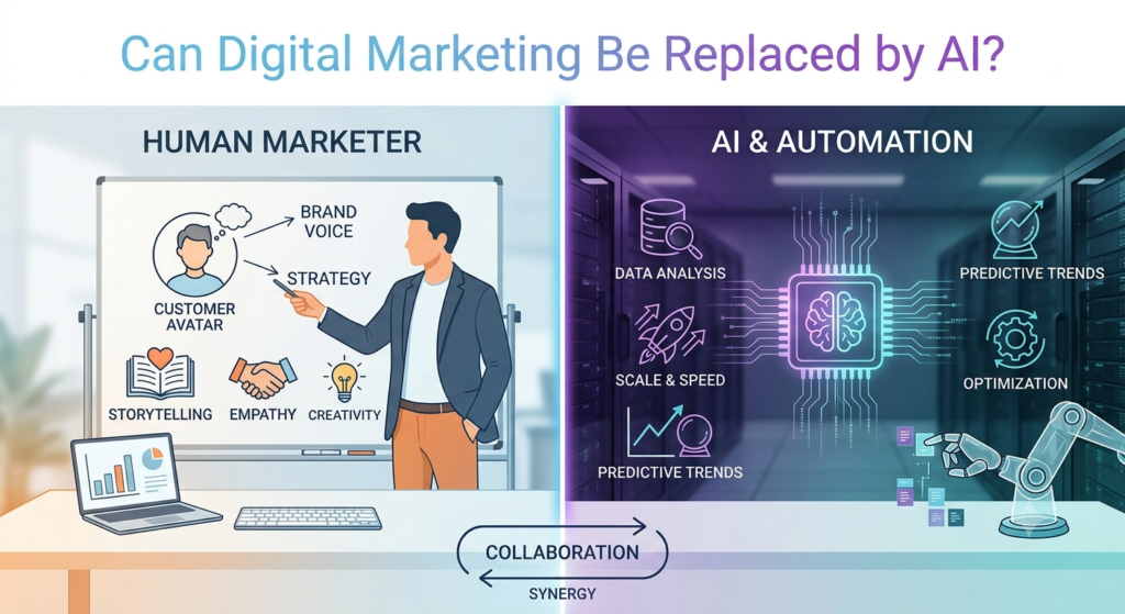 “Can Digital Marketing Be Replaced by AI?”