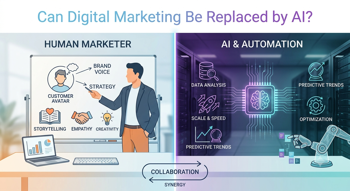 “Can Digital Marketing Be Replaced by AI?”